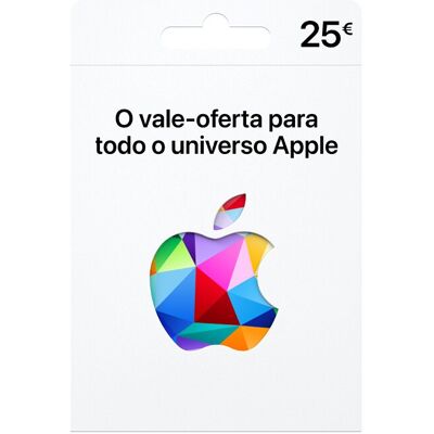 GIFT CARD APPLE 25EUR GIFT CARD APPLE 25EUR