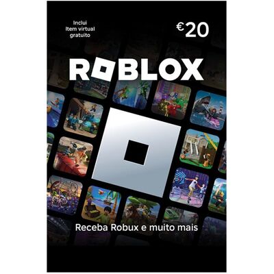 STEAM CARTÃO PRESENTE ROBLOX 20 EUROS STEAM CARTÃO PRESENTE ROBLOX 20 EUROS