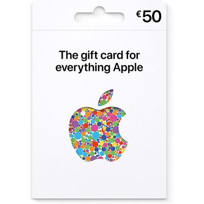 GIFT CARD APPLE 50 EUROS GIFT CARD APPLE 50 EUROS
