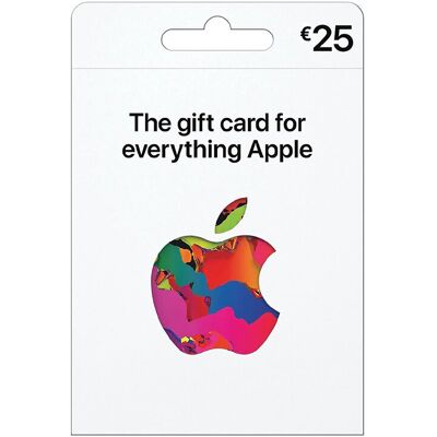 GIFT CARD APPLE 25 EUROS GIFT CARD APPLE 25 EUROS