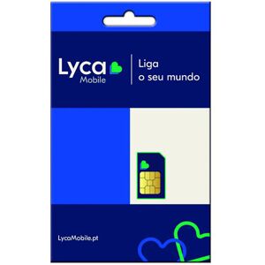 CARTÃO LYCAMOBILE NACIONAL XL 40G CARTÃO LYCAMOBILE NACIONAL XL 40G