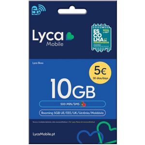 CARTÃO LYCAMOBILE BOSS 10GB CARTÃO LYCAMOBILE BOSS 10GB