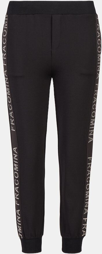 Fracomina Mini Calças de desporto Fracomina Mini Sweater Pants - Preto - Júnior Rapariga