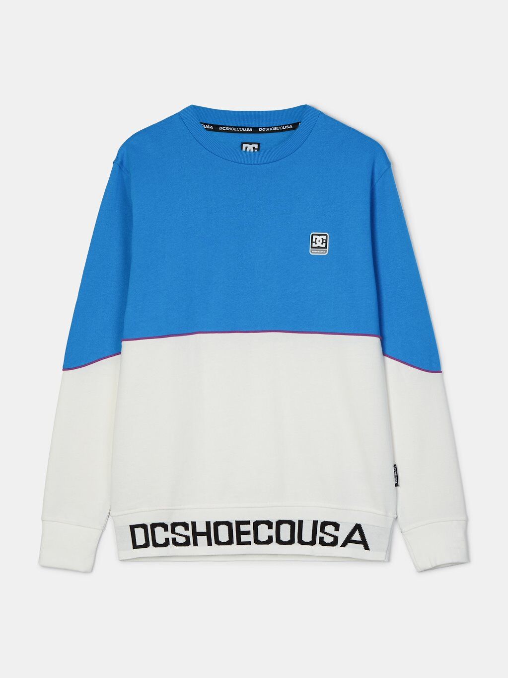 DC Shoes Sweatshirts DC Shoes Glynroad crew - Branco/Azul - Homem