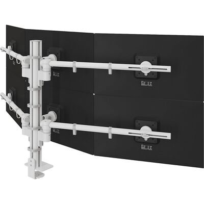 Dataflex Braço para monitor Viewgo Modular , regulação em altura 645 mm, para 6 monitores, branco, Braço para monitor Viewgo Modular, regulação em altura 645 mm, para 6 monitores, branco. Regulação estática em altura de 645 mm. Os braços suportam monitore Dataflex Braço para monitor Viewgo Modular , regulação em altura 645 mm, para 6 monitores, branco, Braço para monitor Viewgo Modular, regulação em altura 645 mm, para 6 monitores, branco. Regulação estática em altura de 645 mm. Os braços suportam monitore