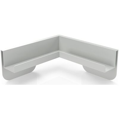 magnetoplan Calha de apoio de canto para Infinity Wall , CxPxA 402/402 x 75 x 110 mm, cinzento claro, Calha de apoio de canto para Infinity Wall, CxPxA 402/402 x 75 x 110 mm, cinzento claro. As calhas de apoio de canto em chapa de aço permitem combinar e magnetoplan Calha de apoio de canto para Infinity Wall , CxPxA 402/402 x 75 x 110 mm, cinzento claro, Calha de apoio de canto para Infinity Wall, CxPxA 402/402 x 75 x 110 mm, cinzento claro. As calhas de apoio de canto em chapa de aço permitem combinar e
