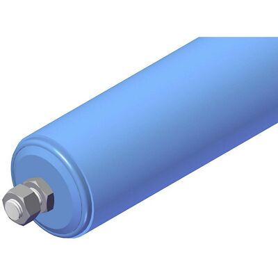 Gura Rolo carregador de plástico - Ø 63mm, M12x20, 200mm de comprimento - Rolo transportador Gura Rolo carregador de plástico - Ø 63mm, M12x20, 200mm de comprimento - Rolo transportador