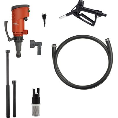 PRESSOL Bomba elétrica para bidões/recipientes com óleo combustível/gasóleo , com válvula de distribuição mecânica, para óleo combustível/gasóleo, a partir de 2 unid., Bomba elétrica para bidões/recipientes com óleo combustível/gasóleo, com válvula de dis PRESSOL Bomba elétrica para bidões/recipientes com óleo combustível/gasóleo , com válvula de distribuição mecânica, para óleo combustível/gasóleo, a partir de 2 unid., Bomba elétrica para bidões/recipientes com óleo combustível/gasóleo, com válvula de dis