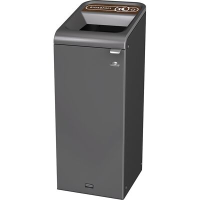 Rubbermaid Coletor de materiais recicláveis Configure™ , aço galvanizado, capacidade 87 l, castanho, Coletor de materiais recicláveis Configure™, aço galvanizado, capacidade 87 l, castanho. Aço galvanizado de alta qualidade para máxima robustez e design e Rubbermaid Coletor de materiais recicláveis Configure™ , aço galvanizado, capacidade 87 l, castanho, Coletor de materiais recicláveis Configure™, aço galvanizado, capacidade 87 l, castanho. Aço galvanizado de alta qualidade para máxima robustez e design e