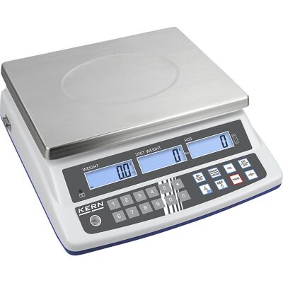 KERN Balança de contagem , plataforma de pesagem, LxP 340 x 320 mm, capacidade de pesagem máx. 30 kg, Balança de contagem, plataforma de pesagem, LxP 340 x 320 mm, capacidade de pesagem máx. 30 kg. Precisas, intuitivas e digitais. Dimensões compactas, van KERN Balança de contagem , plataforma de pesagem, LxP 340 x 320 mm, capacidade de pesagem máx. 30 kg, Balança de contagem, plataforma de pesagem, LxP 340 x 320 mm, capacidade de pesagem máx. 30 kg. Precisas, intuitivas e digitais. Dimensões compactas, van