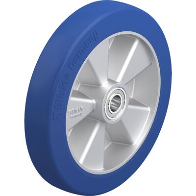 Blickle Roda para cargas pesadas ALBS , rolamento de esferas, Ø do eixo 25 mm, Ø da roda 300 mm, capacidade de carga 1150 kg, Roda para cargas pesadas ALBS, rolamento de esferas, Ø do eixo 25 mm, Ø da roda 300 mm, capacidade de carga 1150 kg. Elastómero d Blickle Roda para cargas pesadas ALBS , rolamento de esferas, Ø do eixo 25 mm, Ø da roda 300 mm, capacidade de carga 1150 kg, Roda para cargas pesadas ALBS, rolamento de esferas, Ø do eixo 25 mm, Ø da roda 300 mm, capacidade de carga 1150 kg. Elastómero d