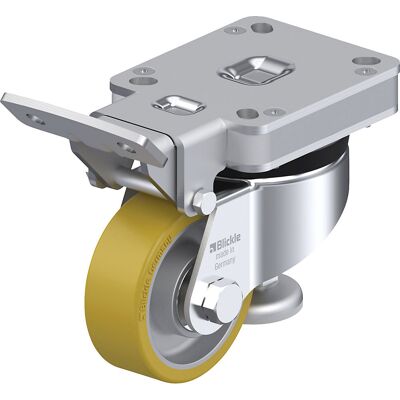 Blickle Rodado de elevação HRLK-ALTH , dimensões da placa 100 x 85 mm, Ø da roda 80 mm, capacidade de carga 180 kg, Rodado de elevação HRLK-ALTH, dimensões da placa 100 x 85 mm, Ø da roda 80 mm, capacidade de carga 180 kg. Chapa de aço forte com galvaniza Blickle Rodado de elevação HRLK-ALTH , dimensões da placa 100 x 85 mm, Ø da roda 80 mm, capacidade de carga 180 kg, Rodado de elevação HRLK-ALTH, dimensões da placa 100 x 85 mm, Ø da roda 80 mm, capacidade de carga 180 kg. Chapa de aço forte com galvaniza
