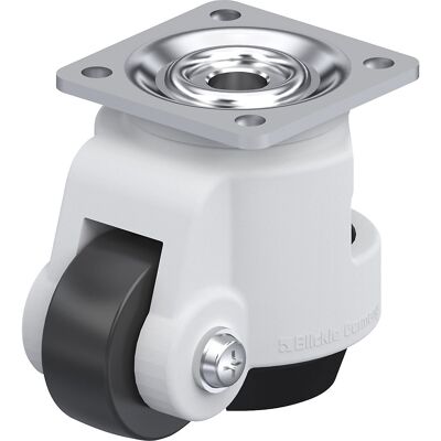 Blickle Rodado de elevação HRP-POA , dimensões da placa 95 x 95 mm, Ø da roda 72 mm, capacidade de carga 750 kg, Rodado de elevação HRP-POA, dimensões da placa 95 x 95 mm, Ø da roda 72 mm, capacidade de carga 750 kg. Alumínio moldado sob pressão, pintado Blickle Rodado de elevação HRP-POA , dimensões da placa 95 x 95 mm, Ø da roda 72 mm, capacidade de carga 750 kg, Rodado de elevação HRP-POA, dimensões da placa 95 x 95 mm, Ø da roda 72 mm, capacidade de carga 750 kg. Alumínio moldado sob pressão, pintado