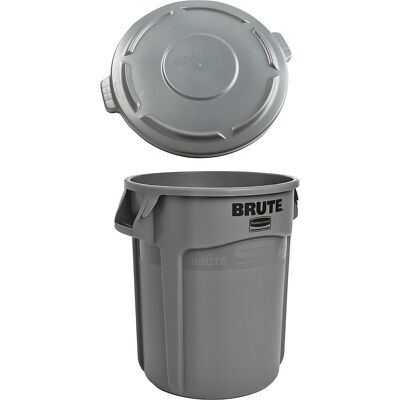 Rubbermaid Contentor universal BRUTE® com tampa redonda , capacidade 75 l, cinzento, Contentor universal BRUTE® com tampa redonda, capacidade 75 l, cinzento. Recipiente extremamente robusto para armazenamento e transporte. Em plástico (PE) resistente e in Rubbermaid Contentor universal BRUTE® com tampa redonda , capacidade 75 l, cinzento, Contentor universal BRUTE® com tampa redonda, capacidade 75 l, cinzento. Recipiente extremamente robusto para armazenamento e transporte. Em plástico (PE) resistente e in