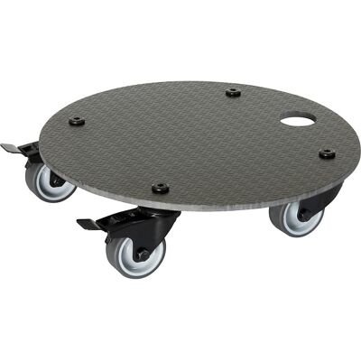 Wagner Suporte de rodas para plantas , capacidade de carga 100 kg, HPL, Ø 290 mm, preto, Suporte de rodas para plantas, capacidade de carga 100 kg, HPL, Ø 290 mm, preto. Superfície de carga fabricada em HPL (High Pression Laminate) estável com estrutura. Wagner Suporte de rodas para plantas , capacidade de carga 100 kg, HPL, Ø 290 mm, preto, Suporte de rodas para plantas, capacidade de carga 100 kg, HPL, Ø 290 mm, preto. Superfície de carga fabricada em HPL (High Pression Laminate) estável com estrutura.