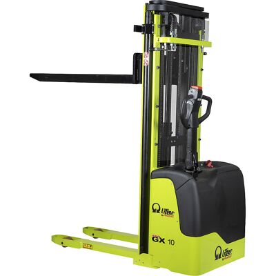Pramac Empilhadora de lança elétrica GX , mastro triplex, capacidade de carga 1000 kg, altura de elevação 4200 mm, com curso livre, Empilhadora de lança elétrica GX, mastro triplex, capacidade de carga 1000 kg, altura de elevação 4200 mm, com curso livre. Pramac Empilhadora de lança elétrica GX , mastro triplex, capacidade de carga 1000 kg, altura de elevação 4200 mm, com curso livre, Empilhadora de lança elétrica GX, mastro triplex, capacidade de carga 1000 kg, altura de elevação 4200 mm, com curso livre.