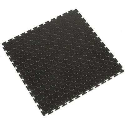 COBA Ladrilhos em PVC Tough-Lock , com superfície de botões, embalagem de 8 unid., preto, Ladrilhos em PVC Tough-Lock, com superfície de botões, embalagem de 8 unid., preto. Pavimento industrial de fácil instalação. Resistência imediata. Também transitáve COBA Ladrilhos em PVC Tough-Lock , com superfície de botões, embalagem de 8 unid., preto, Ladrilhos em PVC Tough-Lock, com superfície de botões, embalagem de 8 unid., preto. Pavimento industrial de fácil instalação. Resistência imediata. Também transitáve
