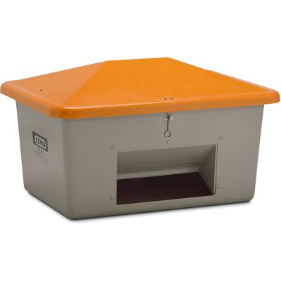 Tanque de Armazenamento em Plástico Reforçado Cinza - 550L Tanque de Armazenamento em Plástico Reforçado Cinza - 550L