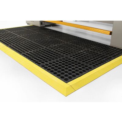 COBA Revestimento para o solo Fatigue-Step , com superfície perfurada, cauchu natural, 900 x 900 mm, preto, Revestimento para o solo Fatigue-Step, com superfície perfurada, cauchu natural, 900 x 900 mm, preto. Para utilização industrial e exigências eleva COBA Revestimento para o solo Fatigue-Step , com superfície perfurada, cauchu natural, 900 x 900 mm, preto, Revestimento para o solo Fatigue-Step, com superfície perfurada, cauchu natural, 900 x 900 mm, preto. Para utilização industrial e exigências eleva