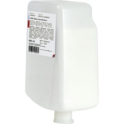 CWS Melhor Loção para as Mãos - Cuidados com a Pele - 12 x 0,5L Garrafas CWS Melhor Loção para as Mãos - Cuidados com a Pele - 12 x 0,5L Garrafas