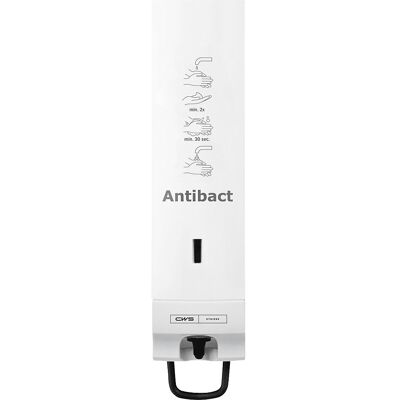 CWS Dispensador de sabonete em espuma ParadiseLine Antibact Slim , capacidade 0,5 l, com indicação do nível de enchimento e fechadura de cilindro, AxLxP 329 x 81 x 110 mm, Dispensador de sabonete em espuma ParadiseLine Antibact Slim, capacidade 0,5 l, com CWS Dispensador de sabonete em espuma ParadiseLine Antibact Slim , capacidade 0,5 l, com indicação do nível de enchimento e fechadura de cilindro, AxLxP 329 x 81 x 110 mm, Dispensador de sabonete em espuma ParadiseLine Antibact Slim, capacidade 0,5 l, com