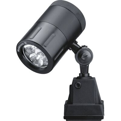Waldmann Candeeiro para máquinas, 24 V , alumínio anodizado, preto, Spot com ângulo de iluminação de 10°, Candeeiro para máquinas, 24 V, alumínio anodizado, preto, Spot com ângulo de iluminação de 10°. Grande intensidade de luz com reduzido consumo de ene Waldmann Candeeiro para máquinas, 24 V , alumínio anodizado, preto, Spot com ângulo de iluminação de 10°, Candeeiro para máquinas, 24 V, alumínio anodizado, preto, Spot com ângulo de iluminação de 10°. Grande intensidade de luz com reduzido consumo de ene