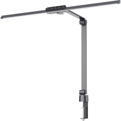 Lâmpada LED de monitor Flow - Controle de brilho, suporte com grampos Lâmpada LED de monitor Flow - Controle de brilho, suporte com grampos