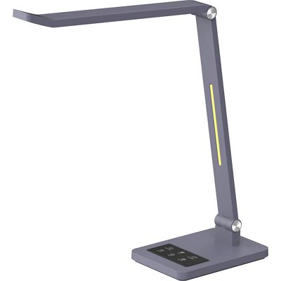 Lâmpada de mesa Tide da Hansa - Ajustável, Cinza, 9W Lâmpada de mesa Tide da Hansa - Ajustável, Cinza, 9W