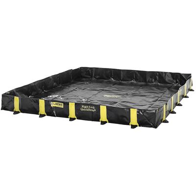 Justrite Cuba dobrável Rigid-Lock QuickBerm® , para passagem esporádica, CxL 3 x 3 m, Cuba dobrável Rigid-Lock QuickBerm®, para passagem esporádica, CxL 3 x 3 m. Cubas coletoras estanques a líquidos e ocasionalmente transitáveis com camião, empilhadora e Justrite Cuba dobrável Rigid-Lock QuickBerm® , para passagem esporádica, CxL 3 x 3 m, Cuba dobrável Rigid-Lock QuickBerm®, para passagem esporádica, CxL 3 x 3 m. Cubas coletoras estanques a líquidos e ocasionalmente transitáveis com camião, empilhadora e