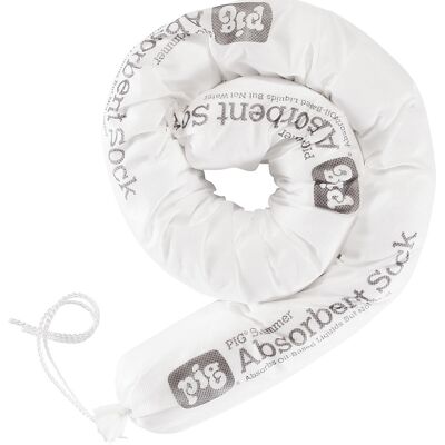 PIG Chouriço absorvente SKIMMER , comprimento 1220 mm, embalagem de 10 unid., 38 l/embalagem, Ø 80 mm, Chouriço absorvente SKIMMER, comprimento 1220 mm, embalagem de 10 unid., 38 l/embalagem, Ø 80 mm. Para absorver óleo de superfície de banhos de ácido, d PIG Chouriço absorvente SKIMMER , comprimento 1220 mm, embalagem de 10 unid., 38 l/embalagem, Ø 80 mm, Chouriço absorvente SKIMMER, comprimento 1220 mm, embalagem de 10 unid., 38 l/embalagem, Ø 80 mm. Para absorver óleo de superfície de banhos de ácido, d