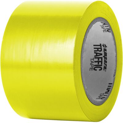 Ampere Fita de marcação para o chão , largura 75 mm, amarelo, Fita de marcação para o chão, largura 75 mm, amarelo. Marcação de linhas e identificação simples, rápida e limpa. Colagem rápida e remoção simples. Adequada para áreas secas. Elástica e flexíve Ampere Fita de marcação para o chão , largura 75 mm, amarelo, Fita de marcação para o chão, largura 75 mm, amarelo. Marcação de linhas e identificação simples, rápida e limpa. Colagem rápida e remoção simples. Adequada para áreas secas. Elástica e flexíve