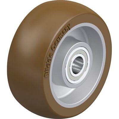 Blickle Roda para cargas pesadas ALB , rolamento de esferas, Ø x largura da roda 100 x 40 mm, capacidade de carga 400 kg, Roda para cargas pesadas ALB, rolamento de esferas, Ø x largura da roda 100 x 40 mm, capacidade de carga 400 kg. Elastómero de poliur Blickle Roda para cargas pesadas ALB , rolamento de esferas, Ø x largura da roda 100 x 40 mm, capacidade de carga 400 kg, Roda para cargas pesadas ALB, rolamento de esferas, Ø x largura da roda 100 x 40 mm, capacidade de carga 400 kg. Elastómero de poliur