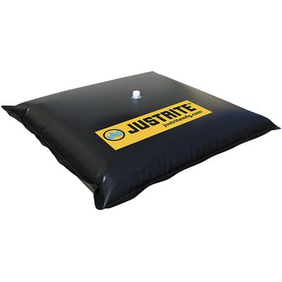 Justrite Almofada de vedação para encher com água , reutilizável, vinil, CxL 1067 x 1067 mm, Almofada de vedação para encher com água, reutilizável, vinil, CxL 1067 x 1067 mm. Proteção contra líquidos derramados - vedação rápida das caixas de esgoto, esco Justrite Almofada de vedação para encher com água , reutilizável, vinil, CxL 1067 x 1067 mm, Almofada de vedação para encher com água, reutilizável, vinil, CxL 1067 x 1067 mm. Proteção contra líquidos derramados - vedação rápida das caixas de esgoto, esco
