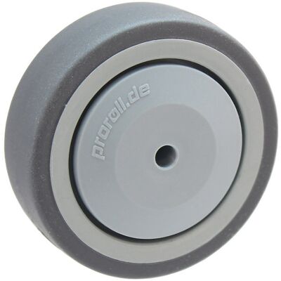 Proroll Pneu de borracha, termoplástica , rolamento de esferas, Ø x largura da roda 125 x 32 mm, Pneu de borracha, termoplástica, rolamento de esferas, Ø x largura da roda 125 x 32 mm. Pneus que não libertam óleo. Reduzida resistência ao rolamento, marcha Proroll Pneu de borracha, termoplástica , rolamento de esferas, Ø x largura da roda 125 x 32 mm, Pneu de borracha, termoplástica, rolamento de esferas, Ø x largura da roda 125 x 32 mm. Pneus que não libertam óleo. Reduzida resistência ao rolamento, marcha