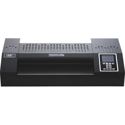 GBC Aparelho de plastificação , PROSERIES 3600LM, formato máx. A3, Aparelho de plastificação, PROSERIES 3600LM, formato máx. A3. Plastifica grandes quantidades de forma rápida e profissional. 9 níveis de velocidade com controlo variável da temperatura. 2 GBC Aparelho de plastificação , PROSERIES 3600LM, formato máx. A3, Aparelho de plastificação, PROSERIES 3600LM, formato máx. A3. Plastifica grandes quantidades de forma rápida e profissional. 9 níveis de velocidade com controlo variável da temperatura. 2