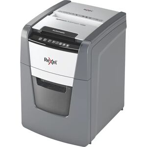 Rexel Destruidor de documentos Optimum AutoFeed+ 100M , volume coletável 34 l, microcorte, 6 folhas, Destruidor de documentos Optimum AutoFeed+ 100M, volume coletável 34 l, microcorte, 6 folhas. Alimentação automática de papel até 100 folhas A4 (80 g/m²) Rexel Destruidor de documentos Optimum AutoFeed+ 100M , volume coletável 34 l, microcorte, 6 folhas, Destruidor de documentos Optimum AutoFeed+ 100M, volume coletável 34 l, microcorte, 6 folhas. Alimentação automática de papel até 100 folhas A4 (80 g/m²)