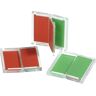 kaiserkraft Indicação universal de livre/ocupado, AxL 46 x 46 mm, vermelho e verde