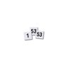 magnetoplan Conjunto de ímanes de números, 10 x 10 mm, embalagem de 2 unid., números 1 - 53