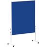 MAUL Painel de conferência solid, móvel, cor de feltro, azul