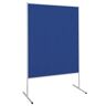 MAUL Painel para conferências, feltro, azul, LxA 1200 x 1500 mm