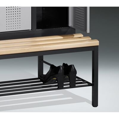 C+P Grade para sapatos , 400 mm, para banco, para largura do compartimento de 400 mm, Grade para sapatos, 400 mm, para banco, para largura do compartimento de 400 mm. Grade para sapatos para armário de vestiário com banco incorporado. As grades para sapat C+P Grade para sapatos , 400 mm, para banco, para largura do compartimento de 400 mm, Grade para sapatos, 400 mm, para banco, para largura do compartimento de 400 mm. Grade para sapatos para armário de vestiário com banco incorporado. As grades para sapat