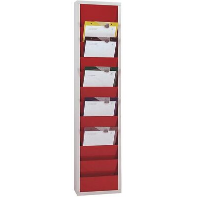 EICHNER Quadro de planeamento, com 10 calhas , uma fila, AxLxP 1280 x 315 x 74 mm, vermelho, Quadro de planeamento, com 10 calhas, uma fila, AxLxP 1280 x 315 x 74 mm, vermelho. Superfície em metal pintado a pó que repela a sujidade. Quadros combináveis in EICHNER Quadro de planeamento, com 10 calhas , uma fila, AxLxP 1280 x 315 x 74 mm, vermelho, Quadro de planeamento, com 10 calhas, uma fila, AxLxP 1280 x 315 x 74 mm, vermelho. Superfície em metal pintado a pó que repela a sujidade. Quadros combináveis in