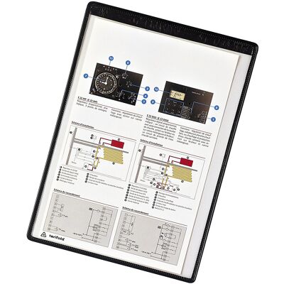 Tarifold Quadro transparente A4 , para superfícies de metal, embalagem de 5 unidades, Quadro transparente A4, para superfícies de metal, embalagem de 5 unidades. Película em PVC antirreflexos para proteção de documentos contra pó e salpicos. Tarifold Quadro transparente A4 , para superfícies de metal, embalagem de 5 unidades, Quadro transparente A4, para superfícies de metal, embalagem de 5 unidades. Película em PVC antirreflexos para proteção de documentos contra pó e salpicos.
