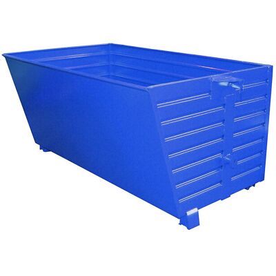 eurokraft pro Recipiente basculante, empilhável , volume 2 m³, azul RAL 5010, Recipiente basculante, empilhável, volume 2 m³, azul RAL 5010. Possibilidade de empilhamento de 3 unidades - poupam espaço no armazenamento e transporte. Esvaziamento seguro atr eurokraft pro Recipiente basculante, empilhável , volume 2 m³, azul RAL 5010, Recipiente basculante, empilhável, volume 2 m³, azul RAL 5010. Possibilidade de empilhamento de 3 unidades - poupam espaço no armazenamento e transporte. Esvaziamento seguro atr
