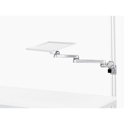 Braço de monitor RAU - Travável, 10kg, VESA, Altura ajustável Braço de monitor RAU - Travável, 10kg, VESA, Altura ajustável