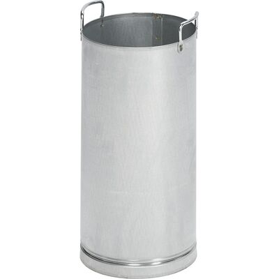 VAR Balde interior, galvanizado , para cinzeiros Ø 230 mm, redondo, Balde interior, galvanizado, para cinzeiros Ø 230 mm, redondo. As pegas ultrapassam a borda superior do balde em cerca de 35 mm. VAR Balde interior, galvanizado , para cinzeiros Ø 230 mm, redondo, Balde interior, galvanizado, para cinzeiros Ø 230 mm, redondo. As pegas ultrapassam a borda superior do balde em cerca de 35 mm.