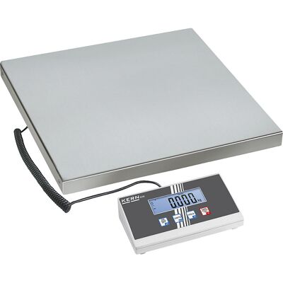 KERN Balança para pacotes , superfície de pesagem robusta, âmbito de pesagem até 60 kg, legibilidade 20 g, prato da balança 550 x 550 mm, Balança para pacotes, superfície de pesagem robusta, âmbito de pesagem até 60 kg, legibilidade 20 g, prato da balança KERN Balança para pacotes , superfície de pesagem robusta, âmbito de pesagem até 60 kg, legibilidade 20 g, prato da balança 550 x 550 mm, Balança para pacotes, superfície de pesagem robusta, âmbito de pesagem até 60 kg, legibilidade 20 g, prato da balança