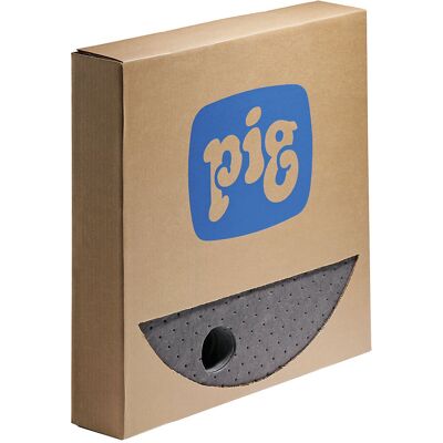 PIG Esteira absorvente universal para tampa para bidões de 210 l , embalagem de 25 unid., Ø 560 mm, Esteira absorvente universal para tampa para bidões de 210 l, embalagem de 25 unid., Ø 560 mm. Apoios absorventes para bidões, mantêm a tampa do bidão limp PIG Esteira absorvente universal para tampa para bidões de 210 l , embalagem de 25 unid., Ø 560 mm, Esteira absorvente universal para tampa para bidões de 210 l, embalagem de 25 unid., Ø 560 mm. Apoios absorventes para bidões, mantêm a tampa do bidão limp