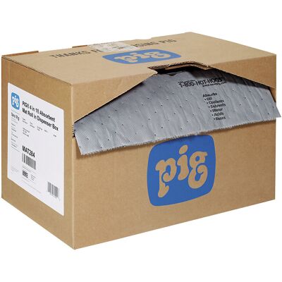PIG Rolo absorvente universal 4-in-1® , versão universal, largura 410 mm, comprimento 24 m, perfurado em largura 255 mm, Rolo absorvente universal 4-in-1®, versão universal, largura 410 mm, comprimento 24 m, perfurado em largura 255 mm. Absorção e retençã PIG Rolo absorvente universal 4-in-1® , versão universal, largura 410 mm, comprimento 24 m, perfurado em largura 255 mm, Rolo absorvente universal 4-in-1®, versão universal, largura 410 mm, comprimento 24 m, perfurado em largura 255 mm. Absorção e retençã