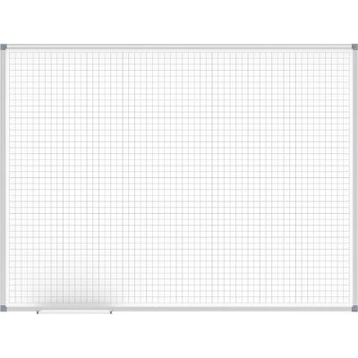 MAUL Quadro quadriculado standard, branco , quadrícula 20 x 20 mm, LxA 1200 x 900 mm, Quadro quadriculado standard, branco, quadrícula 20 x 20 mm, LxA 1200 x 900 mm. Superfície de trabalho robusta em chapa de aço revestida a plástico, adequada para uso fr MAUL Quadro quadriculado standard, branco , quadrícula 20 x 20 mm, LxA 1200 x 900 mm, Quadro quadriculado standard, branco, quadrícula 20 x 20 mm, LxA 1200 x 900 mm. Superfície de trabalho robusta em chapa de aço revestida a plástico, adequada para uso fr